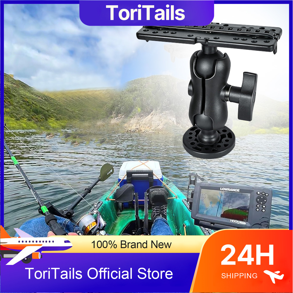 Fish Finder Mount - 360 graden draaibare kogelgewrichtbevestiging voor maritieme