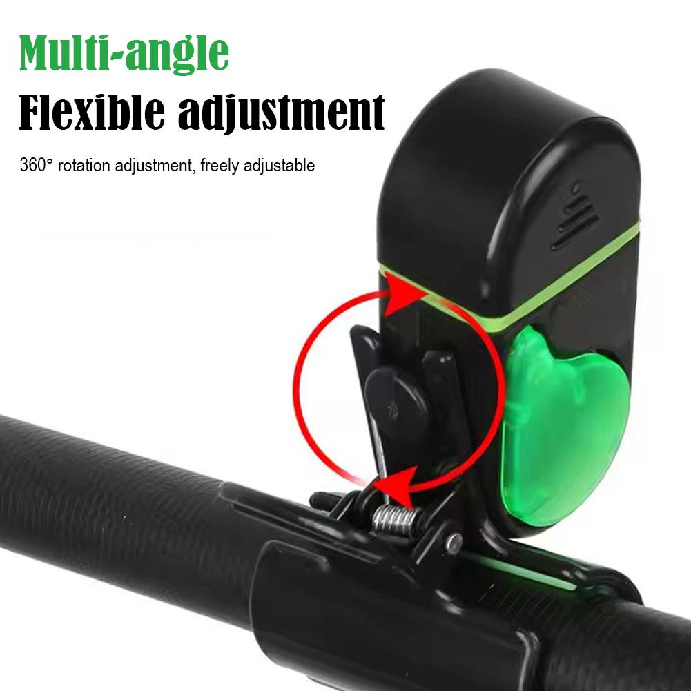 Bite Indicator - Visbeetmelder met LED-lampje, clip-on elektronische visbeetmelder