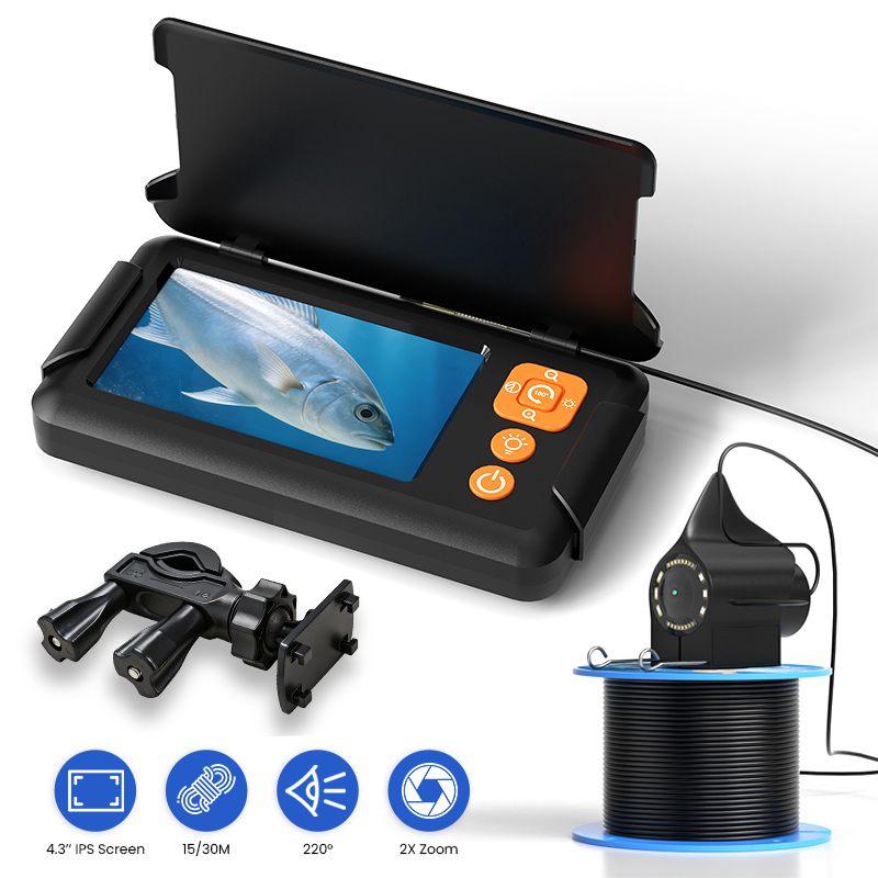 Viscamera 4,3'' Scherm 15M/30M - Fishing Camera recensie en prijs