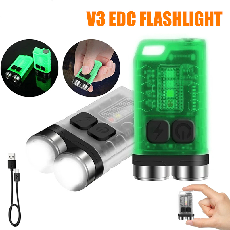 V3 EDC-zaklamp Mini-sleutelhan - Fishing Light recensie en prijs