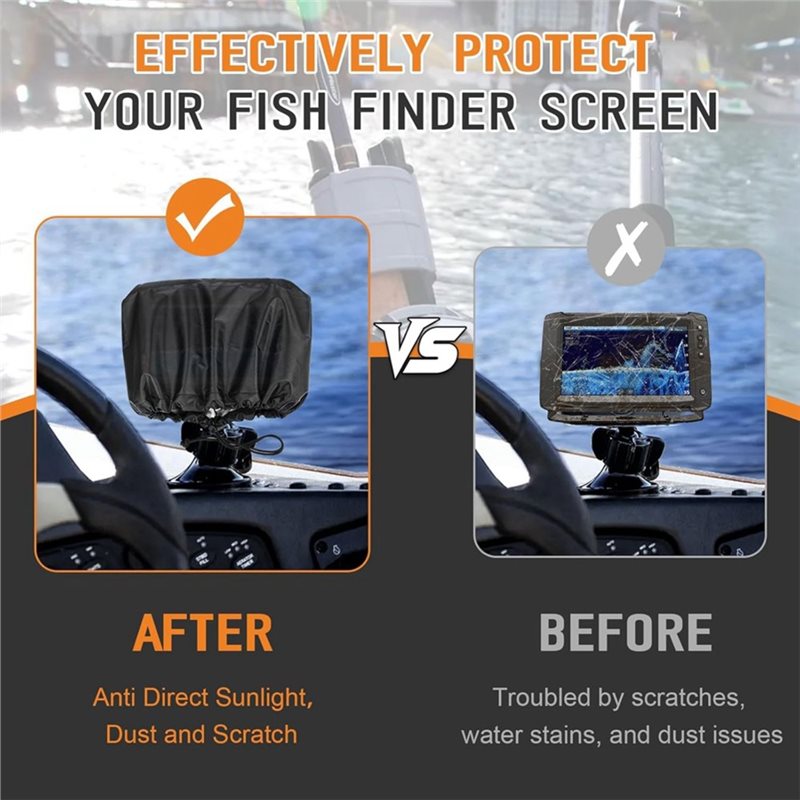 ABLB-Fish Finder Cover voor Lo - Fish Finder Transducer recensie en prijs