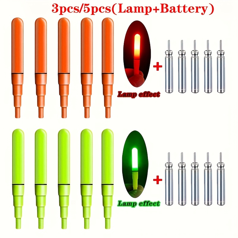 5 stuks nachtvishengellicht, v - Fish Finder Battery recensie en prijs